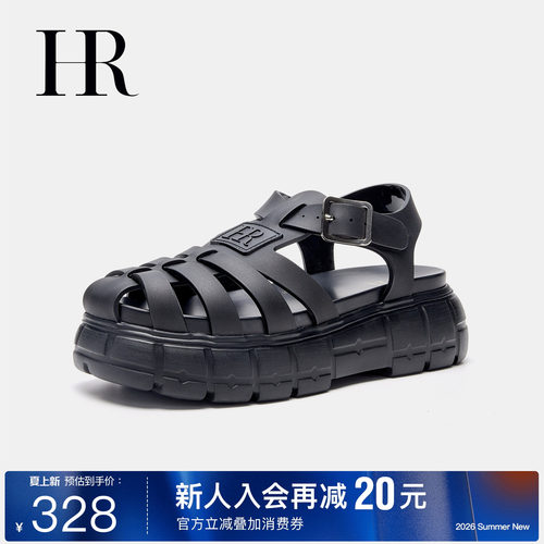 HR赫莲娜时尚新款罗马凉鞋