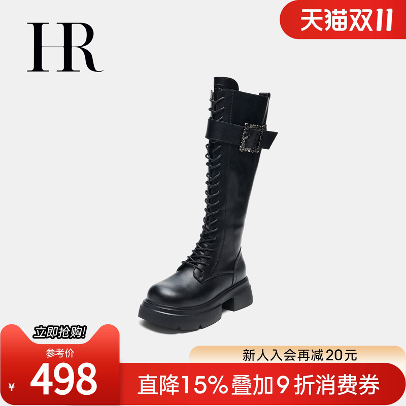 HRCASUAL秋季新款骑士靴