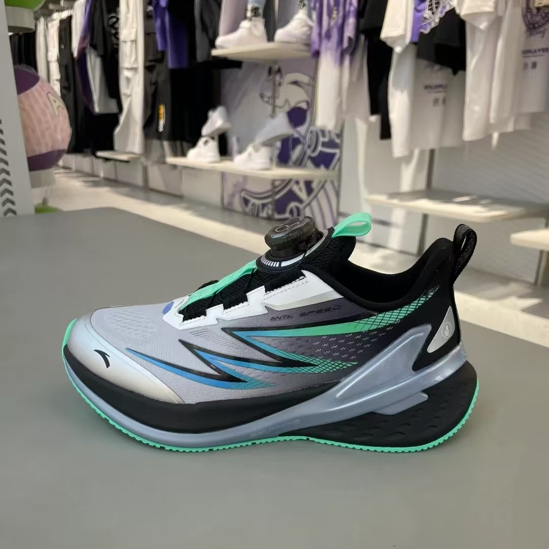 安踏儿童弓速男童运动鞋跑鞋2025新款中大童专业跑步鞋312545501