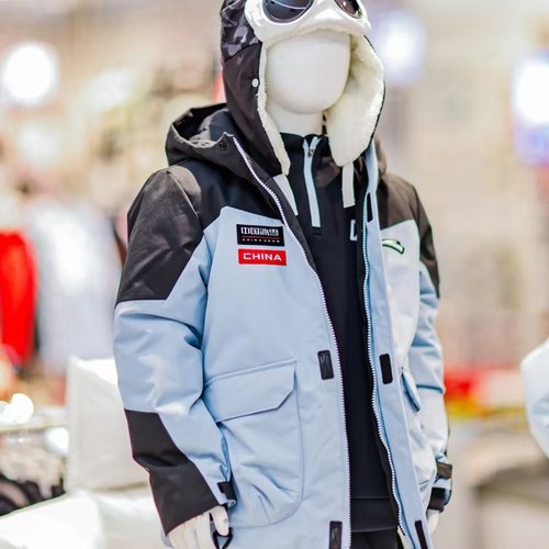 冰甲羽绒服安踏儿童热返羽绒服男童冬款四防羽绒外套上衣断码清仓