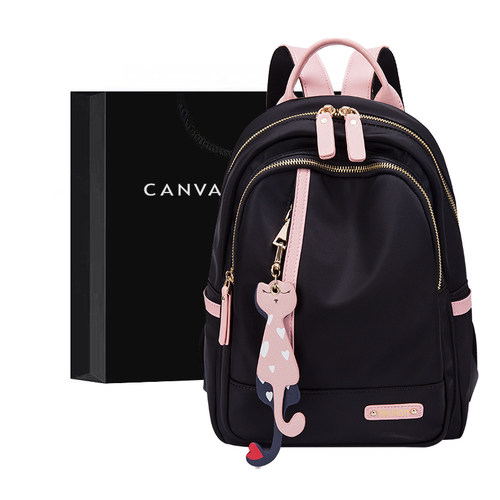 Canvas&Ketch休闲女帆布双肩包