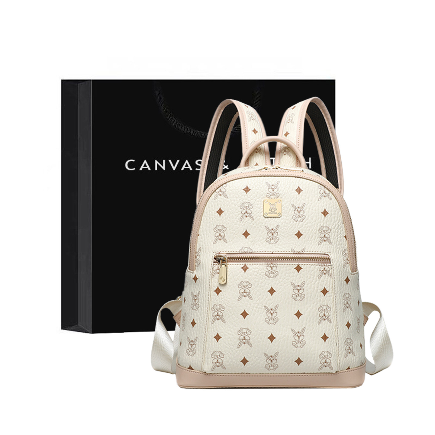 CANVAS&KETCH双肩包女2026新款旅游轻便高颜值书包通勤大容量背包