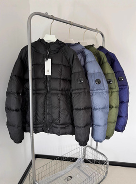 跨境CP棉服夹克外套Company秋冬棉衣加厚保暖连帽上衣潮牌ins