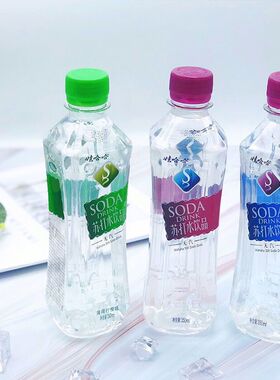 零食饮料娃哈哈苏打水350ml甜味无味薄荷柠檬酸碱平衡0脂新货2元