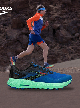 BROOKS布鲁克斯Cascadia 山岩17男越野跑鞋登山防滑跑步鞋女徒步