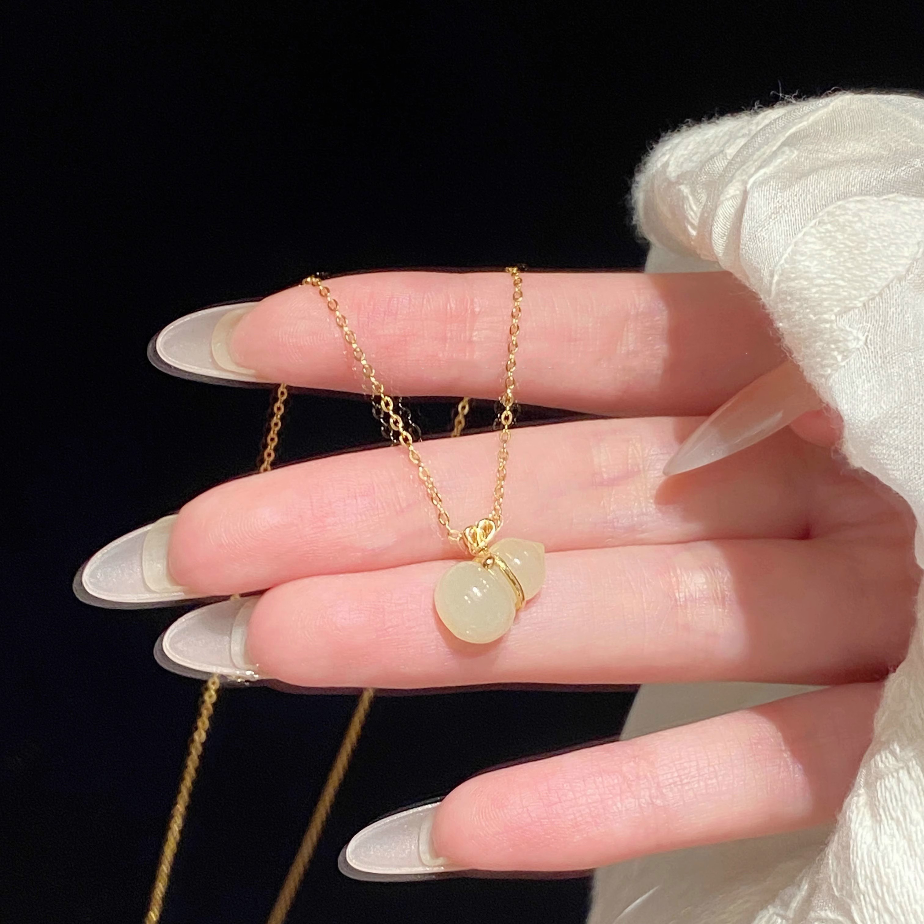 新中式福禄双全吊坠葫芦项链女款