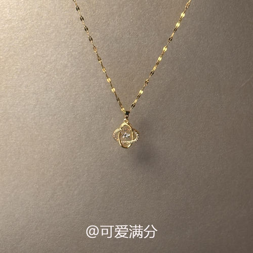 环绕星轨项链女2026新款轻奢配饰