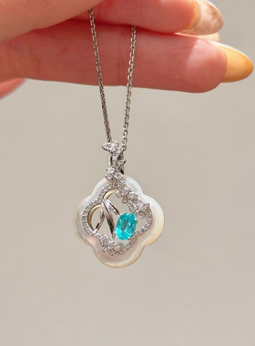 窗花项链女2025新款清冷感配饰