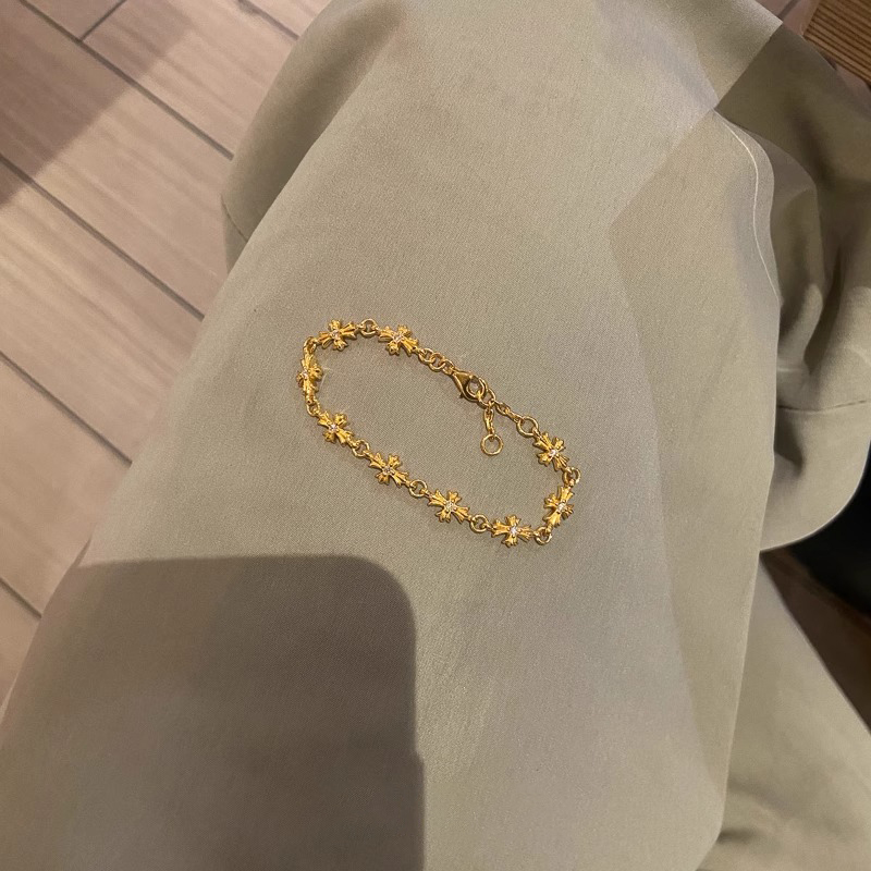 中古十字架手链女款可调节手串女