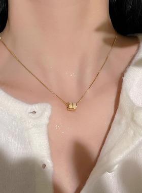 小蛮腰项链女款简约百搭锁骨链女