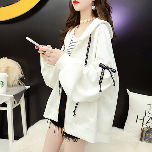 200斤高级感连帽外套女春秋款