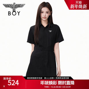 休闲街头潮牌连衣裙W37001 POLO简约时尚 BOYLONDON25新款 夏季