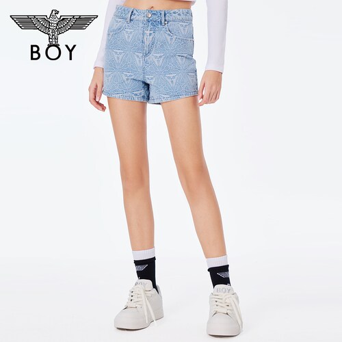 boylondon24三鹰标牛仔短裤