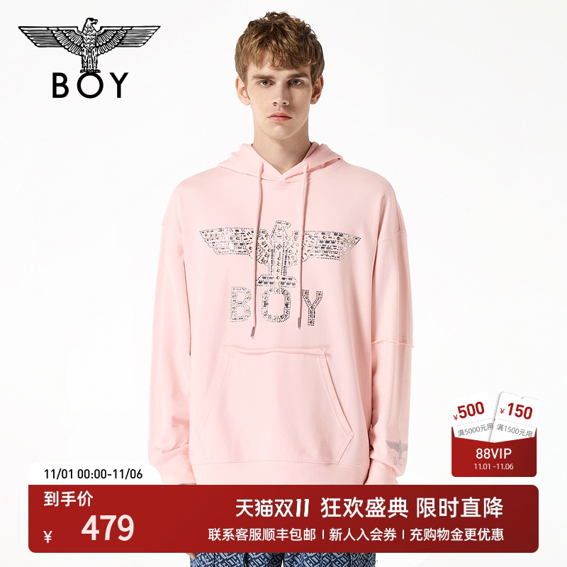 boylondon卫衣套头衫男女同款