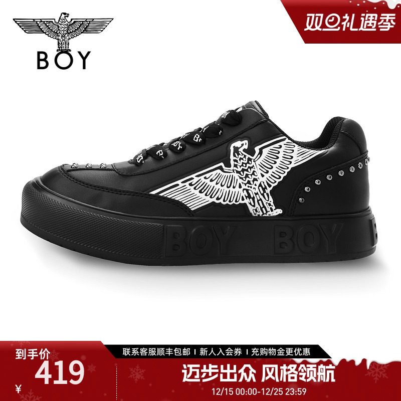 BOYLONDON休闲鞋老鹰logo