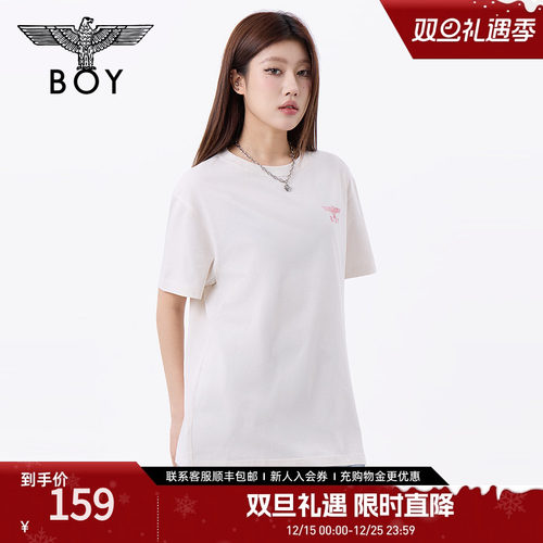 BOYLONDON25新款春夏甜酷童趣印花短袖T恤N01268
