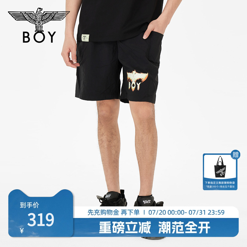 boylondon短裤男女同款