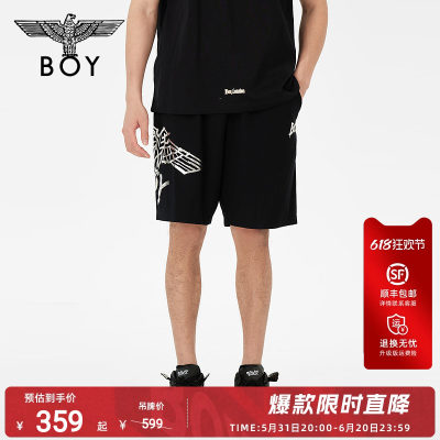 boylondon短裤夏季潮牌