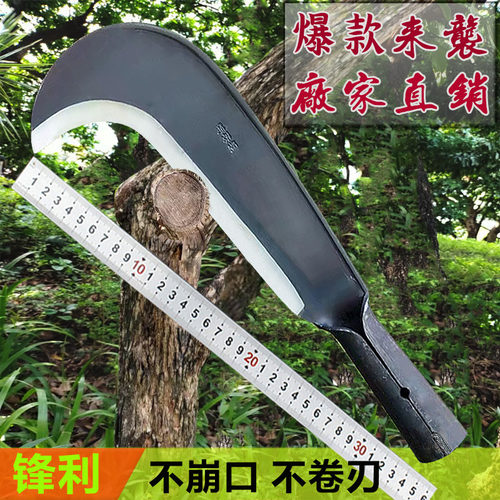 农民砍柴工具农村劈柴砍树砍柴