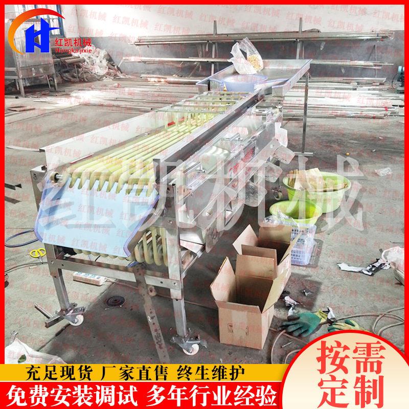 轨道式土豆大小分选机水果分级机厂家供应合作社水果分选机,
