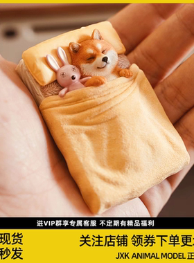 JXK单身狗2.0可爱治愈睡觉柴犬