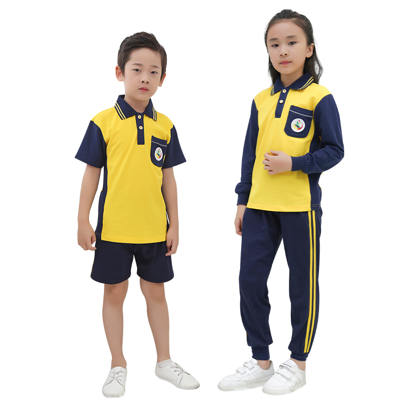 惠州校服惠城区统一中小学生校服夏装运动服短袖短裤长袖长裤套装