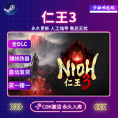 Steam正版 仁王3CDK全DLC入库国区全球区Nioh 3电脑PC中文游戏