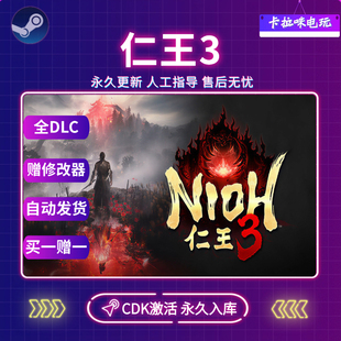 Steam正版仁王3CDK全DLC入库国区全球区Nioh 3电脑PC中文游戏