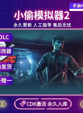 Steam正版小偷模拟器2Thief Simulator 2激活码CDK永久入库