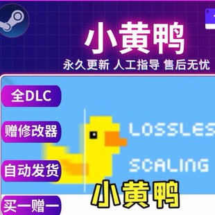 Steam正版无损缩放小黄鸭拼好帧激活码CDKEY Lossless Scaling
