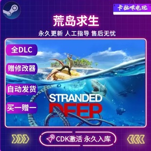 Steam正版荒岛求生深海搁浅激活码CDK Stranded Deep 中文PC游戏
