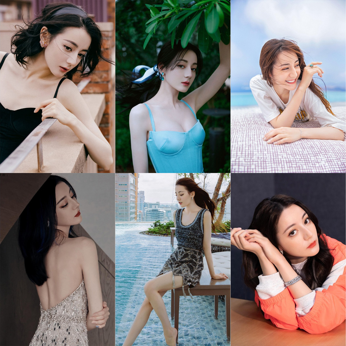 迪丽热巴海报写真超大学生宿舍墙现代装饰画