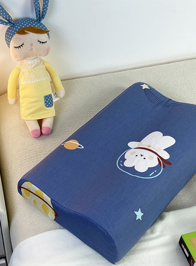 纯棉儿童乳胶枕套44x27橡胶宝宝枕头套30x35x40x50x55x60婴儿全棉