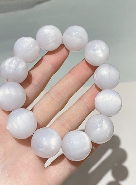 海云母大颗粒手串男女生手链配饰