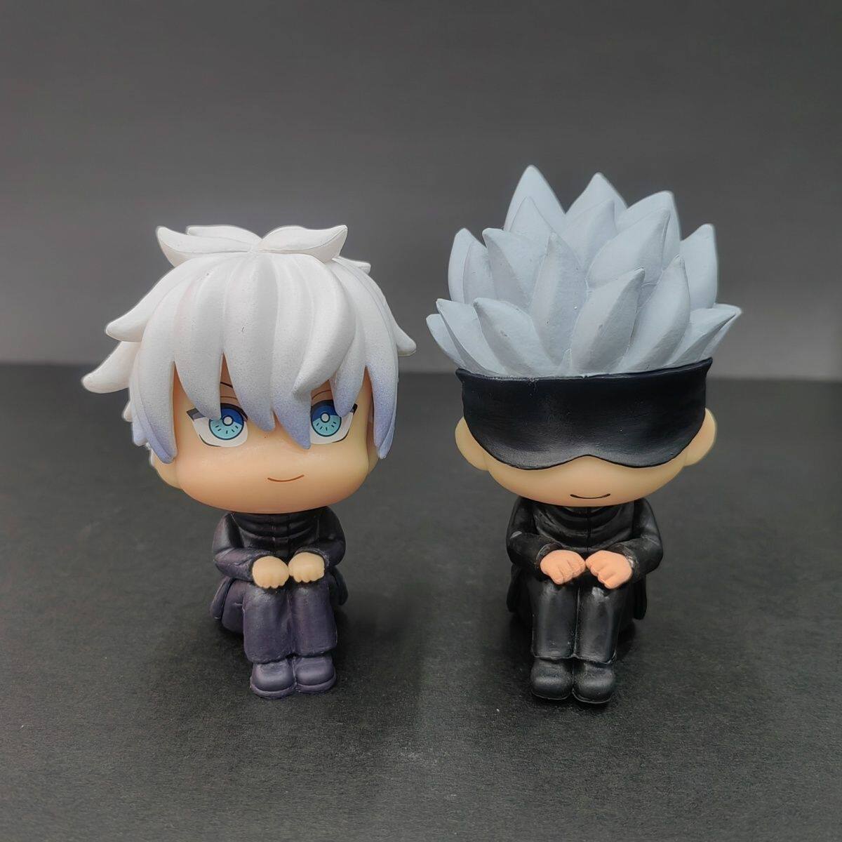 咒术回战Q版手办玩偶坐姿夏油杰五条悟公仔模型摆件玩具