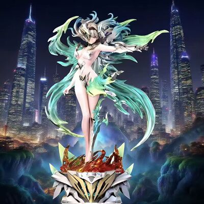 美少女流萤手办机甲少女国产动漫二次元雕像模型摆件周边萨姆