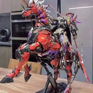 【冬季潮玩】高达魔动核吕布白雪姬熬丙独角兽拼装模型盲盒随机发