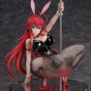 恶魔高校新款 4手办模型摆件潮流 莉雅丝.吉蒙里兔女郎真弹力丝袜1