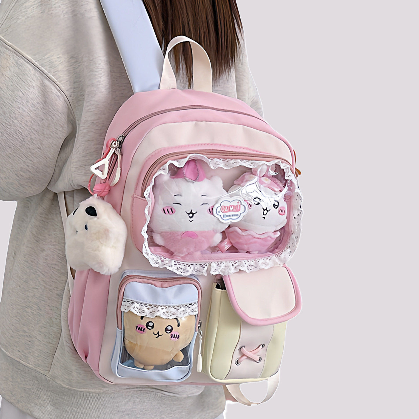 Chic Kiosk幼儿园书包女孩中大班可爱双肩包儿童春游外出小背包女