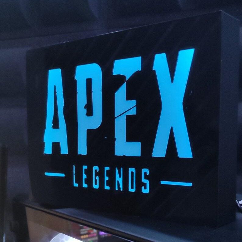 亚马逊 apex legends创意灯箱夜灯游戏周边led灯气氛灯英雄