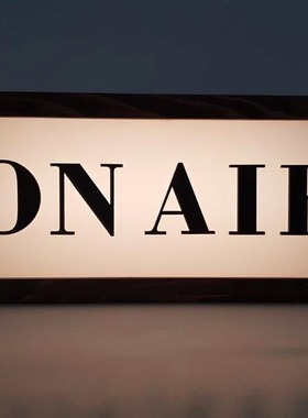 On air lightbox灯箱广告灯创意空中照明夜灯led桌灯家居气氛台灯