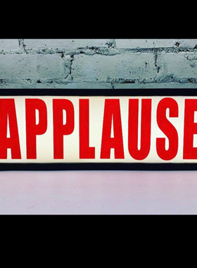 亚马逊 APPLAUSE亚克力灯箱创意场景直播灯箱led灯照明气氛