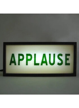 亚马逊 APPLAUSE创意灯箱展示led灯气氛灯家居广告灯