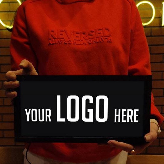 专业灯箱灯牌led灯制作 custom backlit  sign长方形广告牌