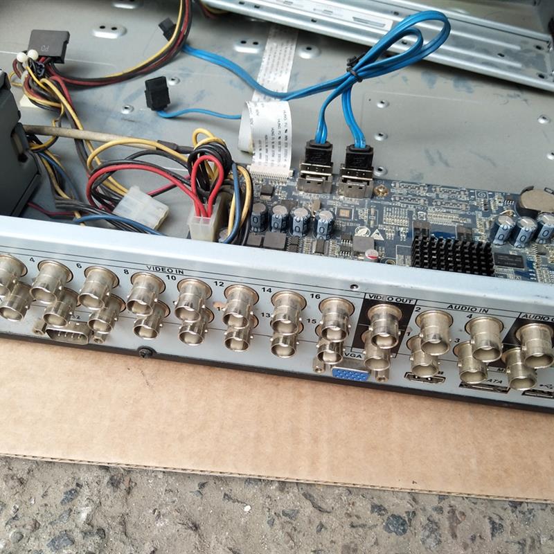 原装16路54系列模拟硬盘录像机 DVR5416 80127267主板