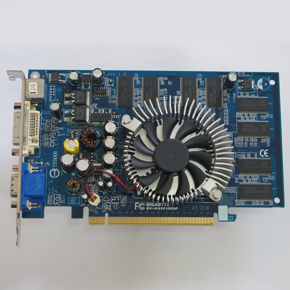 Geforce 6600  S端子  NX6600 128M 显卡