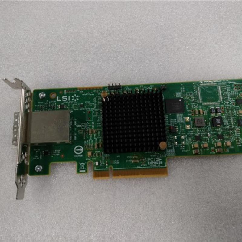 LSI SAS 9300-8e LSI00343 SAS3008 12Gb/sHBA卡 SAS SATA 直通卡