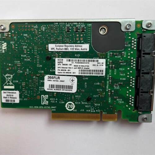 GEN8 G9服务器366FLR I350-T4四口千兆网卡 669280-001