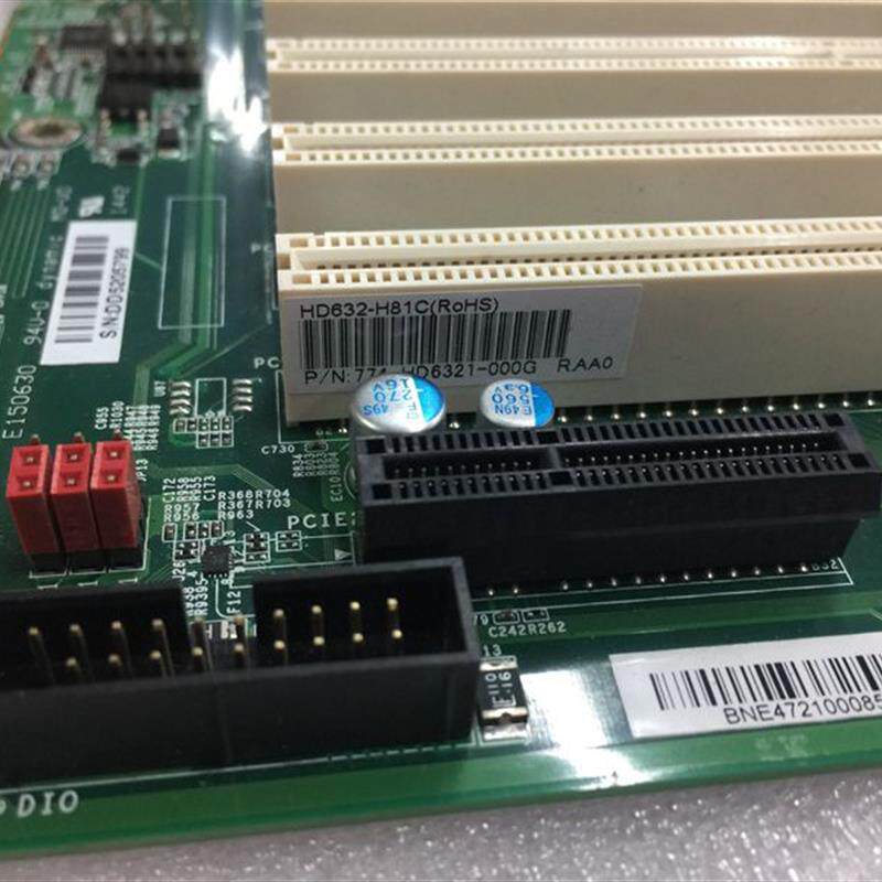 原装工控设备主板HD632-H81 P/N:744-HD6321-000G E150630 实物拍