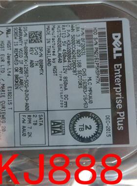 DELL EqualLogic 2TB SATA 6G 7.2K 3.5 LFF 硬盘  494CW 8RMTX